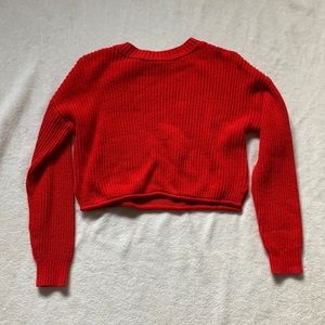 Red Knit Sweater